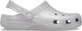 Crocs Classic Glitter Klompen Zilver - Thumbnail 3