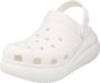 Crocs Classic Crush Sandalen & Slides Dames white maat: 38 39 beschikbare maaten:36 37 38 39 40 - Thumbnail 1