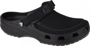 Crocs Classic Yukon Vista II Clog 207142-001 Mannen Zwart slippers maat: 39 40 EU