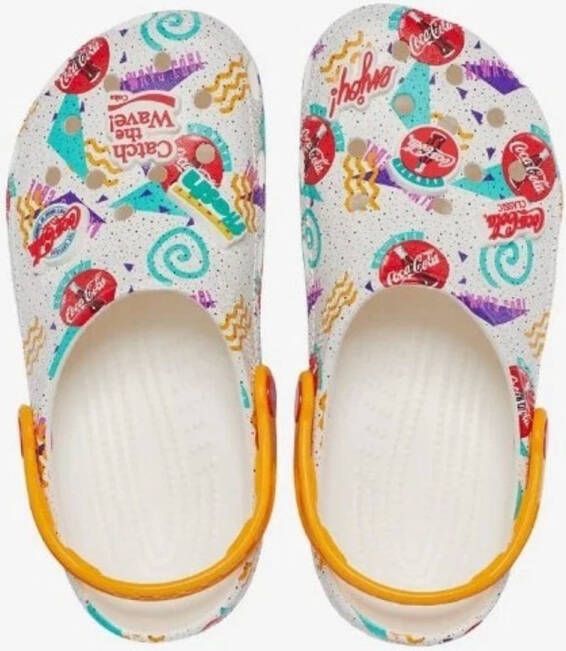 Crocs Coca Cola Classic 90s Clog White Multi M11