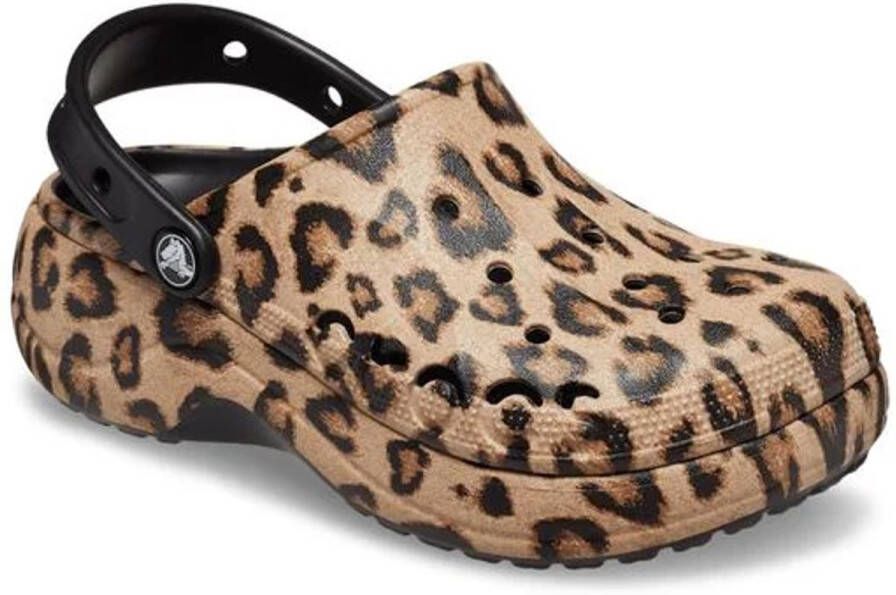 Crocs Croc Baya Platform Printed Clog Zwart Multi 38 39 US W6