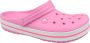 Crocs Crocband 11016-62P Vrouwen Roze Slippers - Thumbnail 1