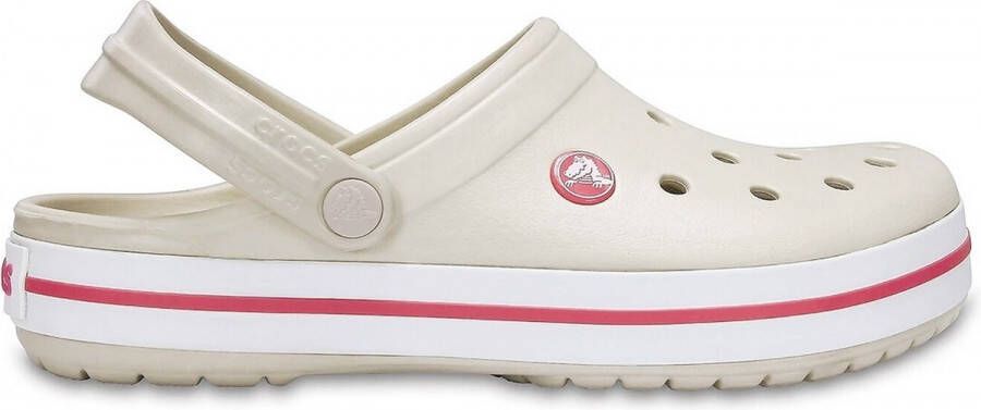 Crocs Comfortabele Klomp met Verstelbare Hielband Beige Dames