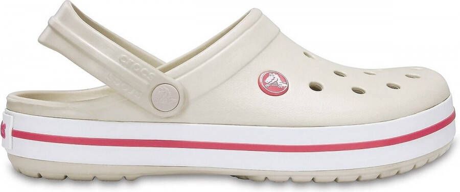 Crocs Comfortabele Klomp met Verstelbare Hielband Beige Dames