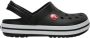 Crocs Kid's Crocband Clog T Sandalen maat C10 zwart grijs - Thumbnail 1