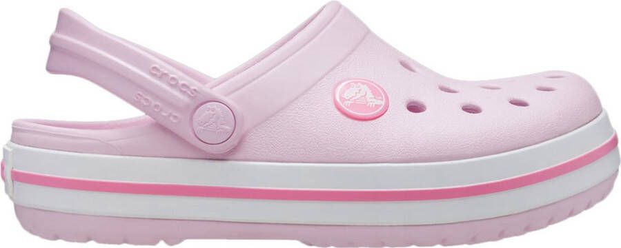 Crocs Crockband clog t rose ballerina streepje aan zijkant Kinderen Kleur Roze)