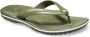 Crocs Crocband Flip Sandalen maat M10 W12 olijfgroen - Thumbnail 4