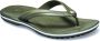 Crocs Crocband Flip Sandalen maat M10 W12 olijfgroen - Thumbnail 2