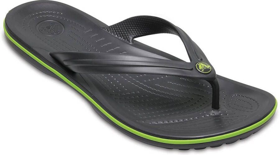 Crocs Sportieve Flip Sandaal met Logo Detail Gray