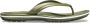 Crocs Crocband Flip Sandalen maat M10 W12 olijfgroen - Thumbnail 1