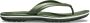 Crocs Crocband Flip Sandalen maat M10 W12 olijfgroen - Thumbnail 3