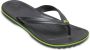 Crocs Sportieve Flip Sandaal met Logo Detail Gray Heren - Thumbnail 1