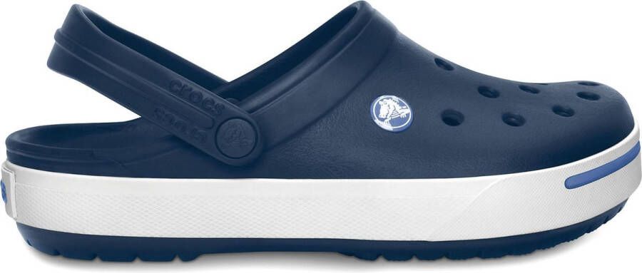 Crocs Crocband II Clogs Senior Slippers Unisex blauw wit