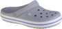 Crocs Crocband 11016-1FH Unisex Grijs Slippers - Thumbnail 1