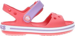 Crocs Crocband Sandaal Sandalen Meisje 25 oranje paars