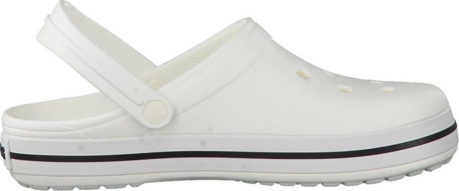 Crocs Comfortabele klomp met verstelbare hielband White