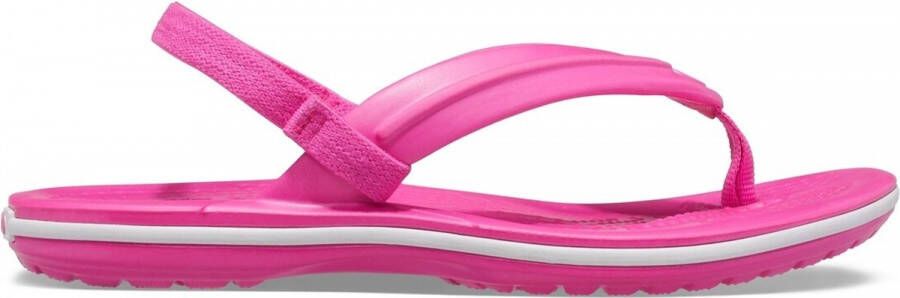 Crocs Crocband Strap Flip Sandaal Kinderen 22 23 Roze
