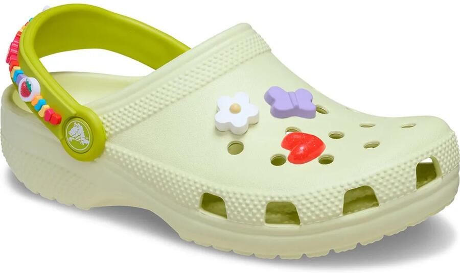 Crocs Kid's Classic Fun Lab Clog Sandalen beige groen