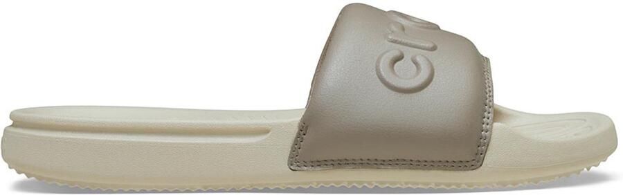 Crocs All Day Slide Dames Slippers Synthetisch Taupe - Foto 3