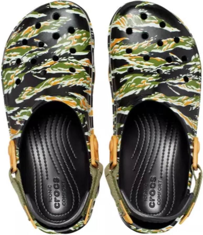 Crocs All Terrain Camo Clog Zwart Multi