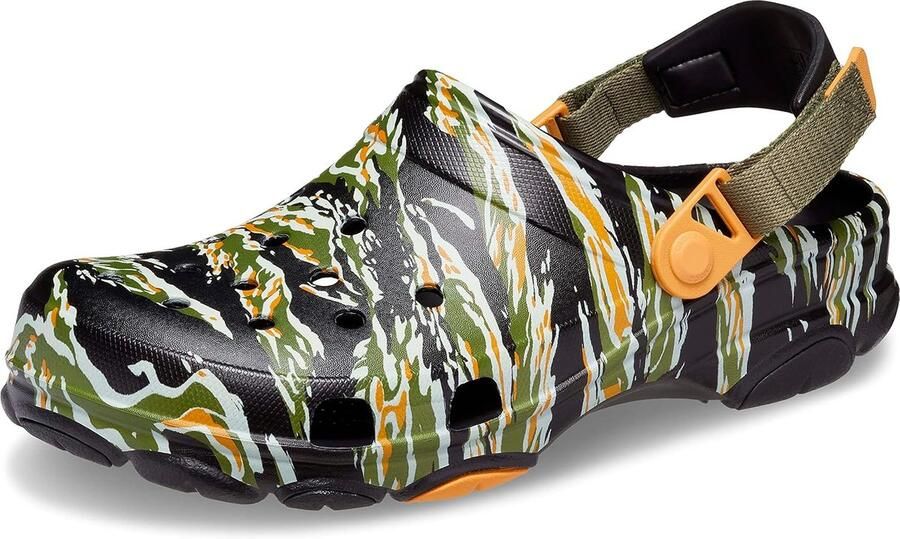 Crocs All Terrain Camo Clog Zwart Multi US J1