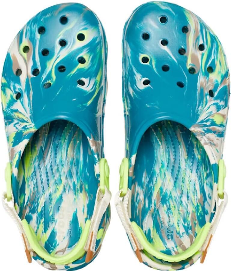 Crocs All Terrain Marbled Clog Limeade US M5 W7