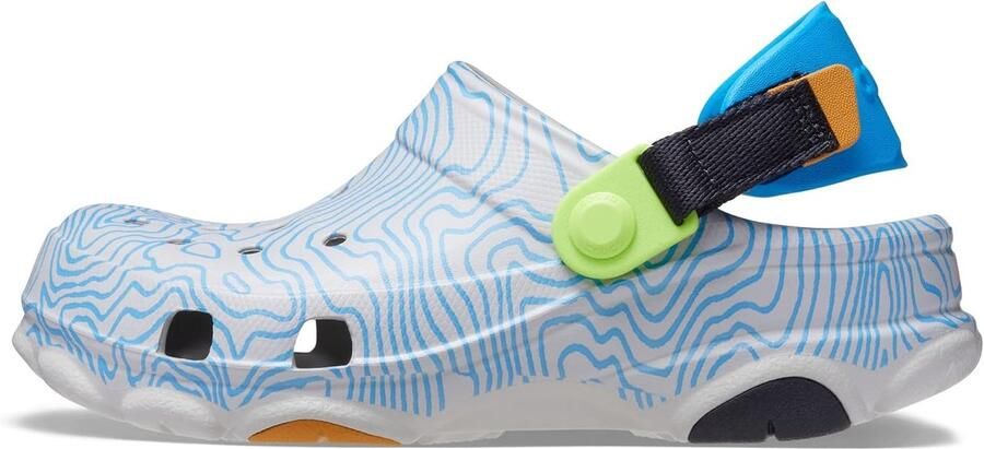 Crocs All Terrain Topo Graphic Clog Atmosphere Grijs US J3