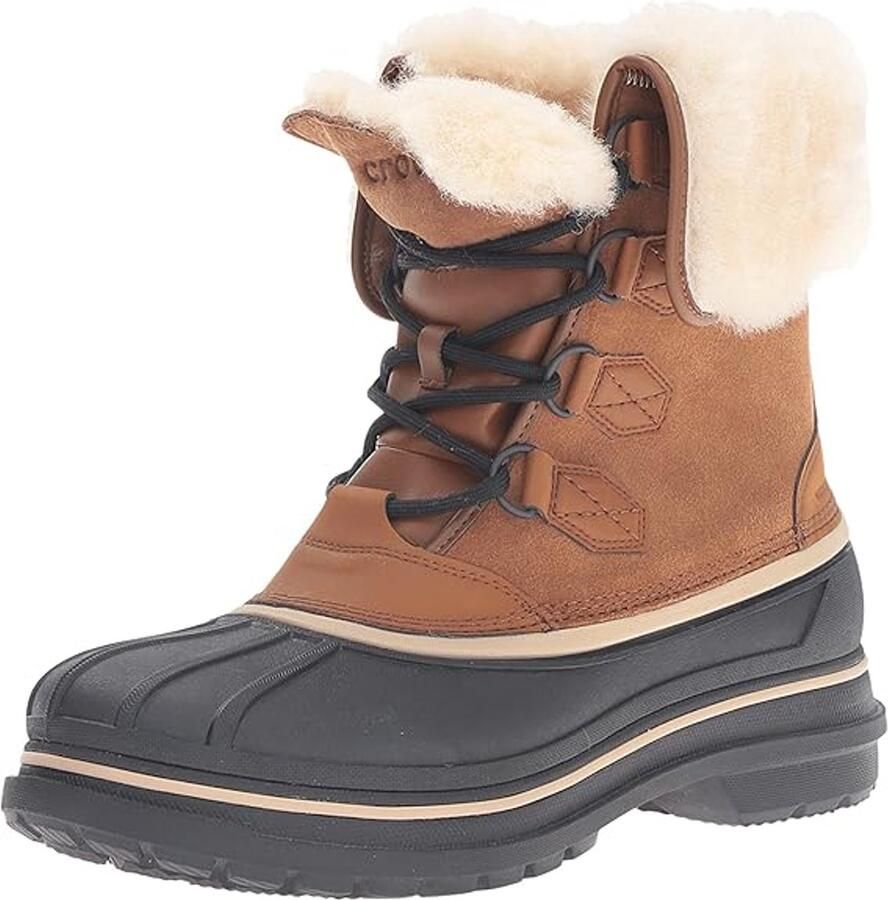 Crocs Allcast ll Luxe Boot Wheat Bruin US W5