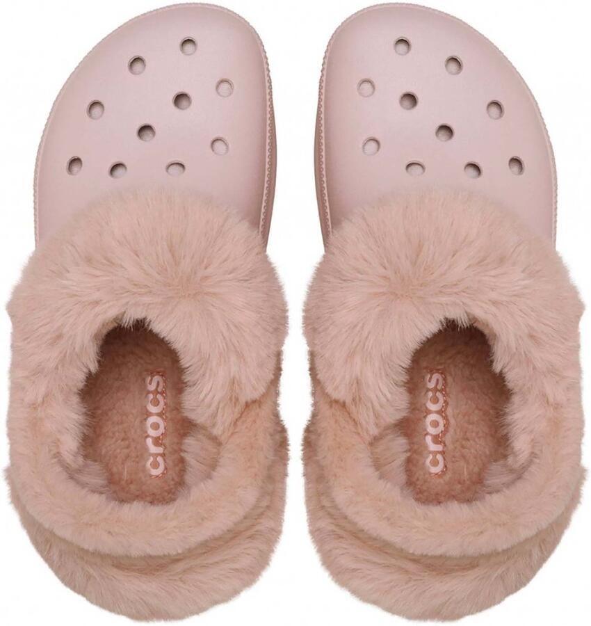 Crocs Bae Gevoerde Klompen Met Slippers Fashion Wear Vrouwen - Foto 2