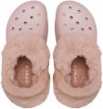 Crocs Bae Gevoerde Klompen Met Slippers Fashion Wear Vrouwen - Roze