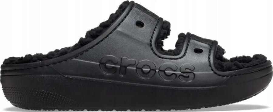 Crocs Baya Cozzy Heren Ocieplane Sandalen Zwart Iconische Comfort