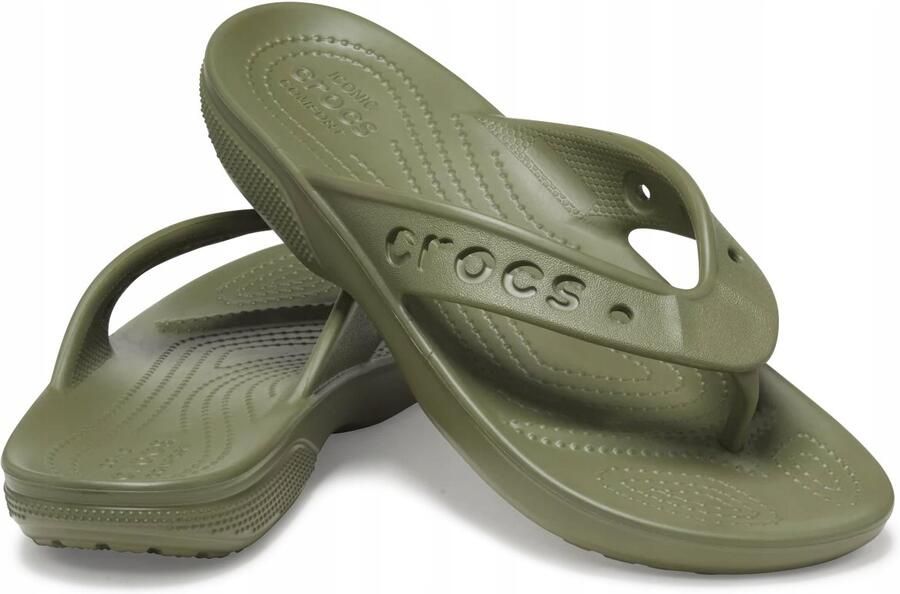 Crocs Baya II Flip 208192 Dames Teenslippers Army Green
