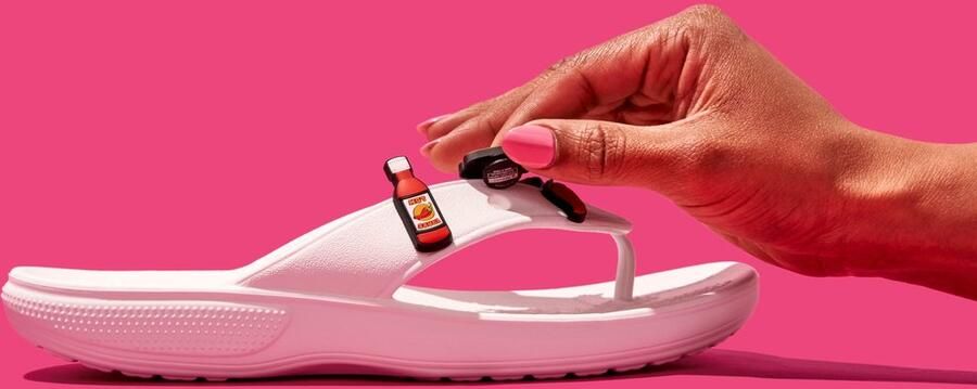 Crocs Baya II Flip Heren Teenslippers Navy Lichte en Comfortabele