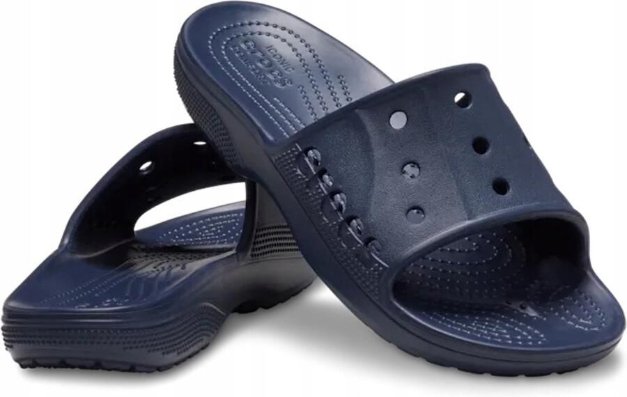 Crocs Baya II Slide Dames Klompen Navy Croslite™ Materiaal