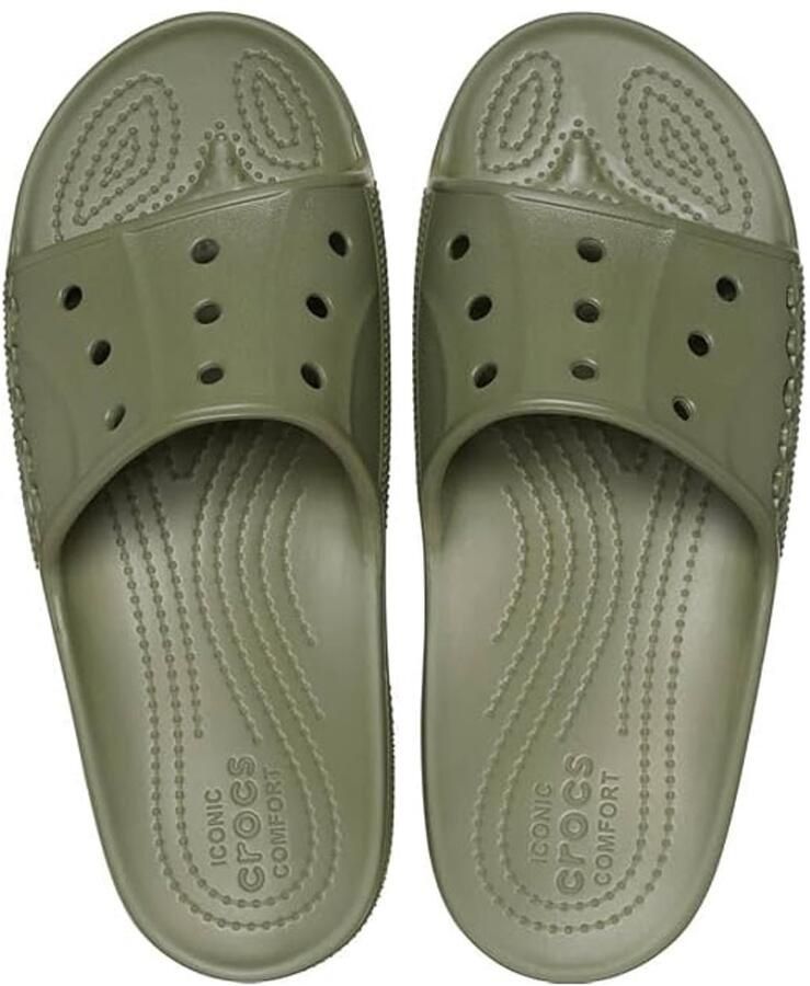 Crocs Baya II Slippers Legergroen US M4 W6