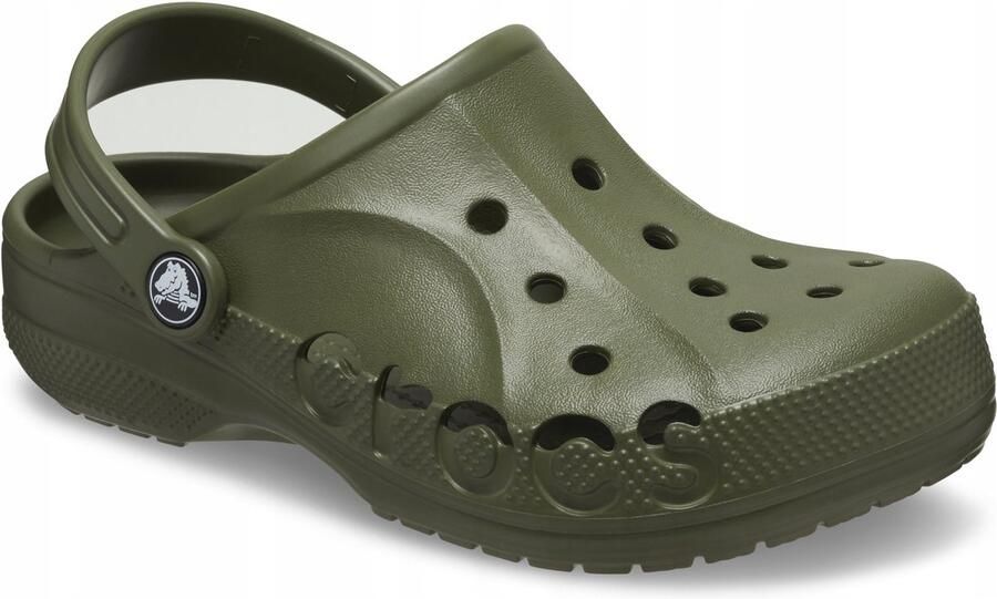 Crocs Baya Kids Klompen Army Green Ventilatieopeningen