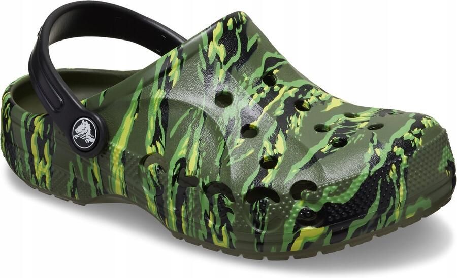 Crocs Baya Kinderen Klomp Seasonal Print Tiger Camo