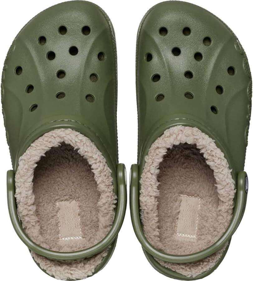 Crocs Baya Lined Clog Army Green US M13