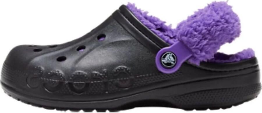 Crocs Baya Lined Fuzz Strap Clog Multi M11