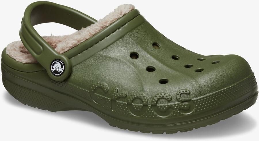 Crocs Baya Lined heren klompen gevoerd groen Clogs