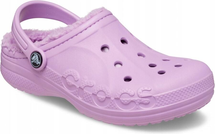 Crocs Baya Lined Kinderklomp Gevoerd Orchid Comfortabel