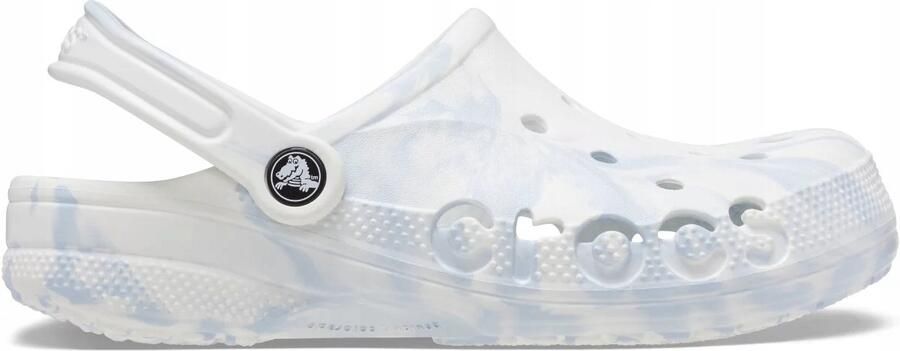 Crocs Baya Marbled Klompen Wit Multicolor