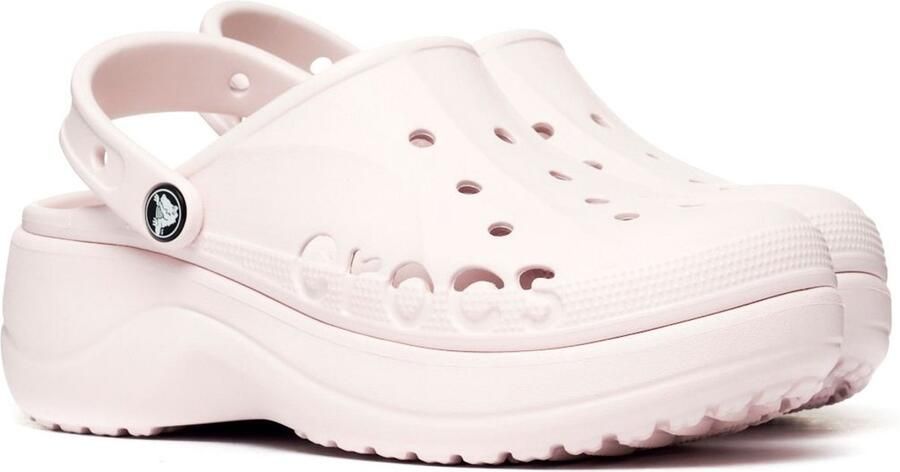 Crocs Baya Platform Clogs Barely Pink dames klompen Roze