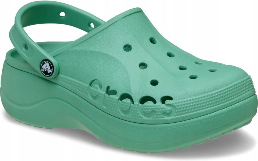Crocs Baya Platform Clog Dames Jade Steen Croslite™ Platform