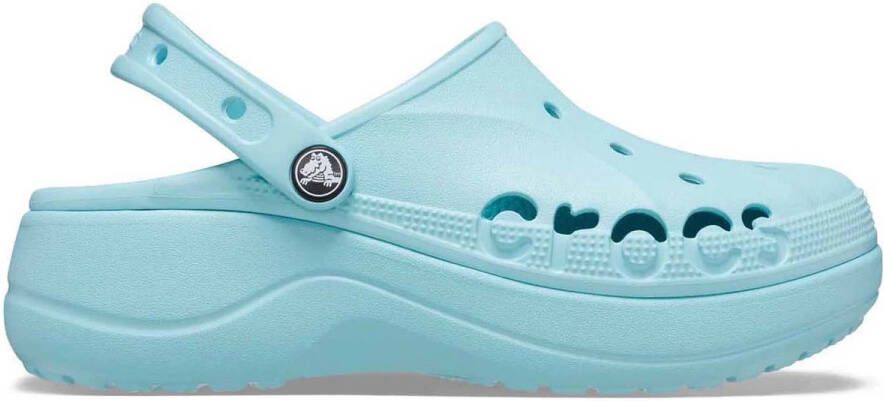 Crocs Baya Platform Clog Licht Blauw Dames W9