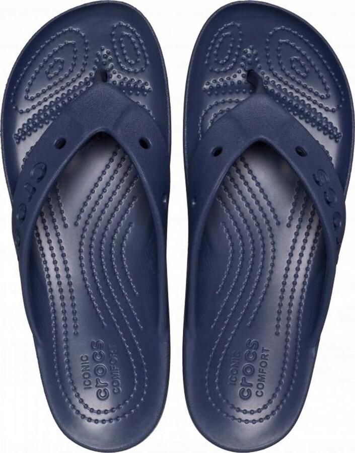 Crocs Baya Platform Damessandalen Navy Lichtgewicht Croslite™ Materiaal
