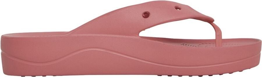 Crocs Baya Platform Flip Blossom Rood US W9