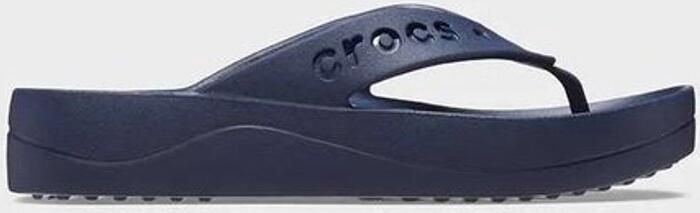 Crocs Baya Platform Flip Navy US W11