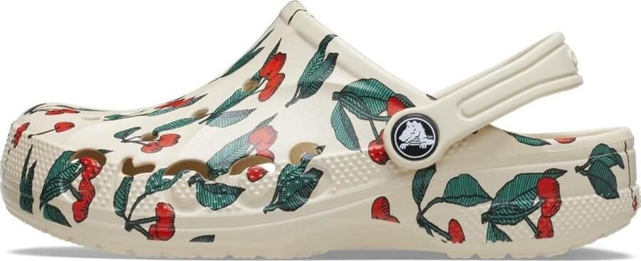 Crocs Baya Platform Printed Clog Cherry