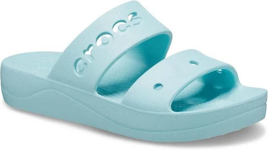 Crocs Baya Platform Sandalen Pure Water